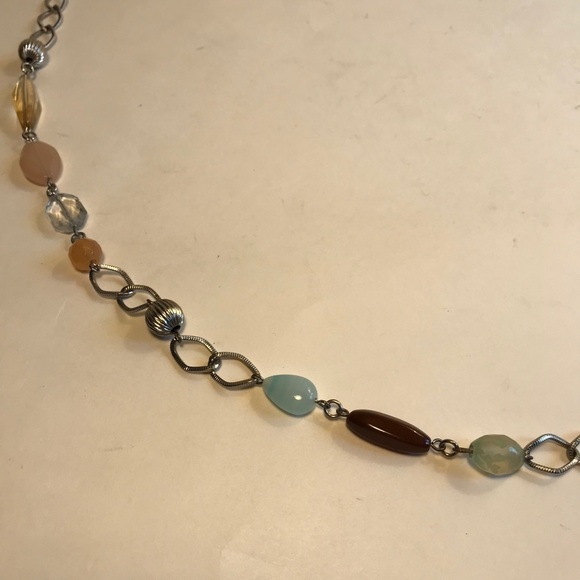 Lia Sophia Long Beaded Necklace Flapper 1920s - Picture 4 of 7